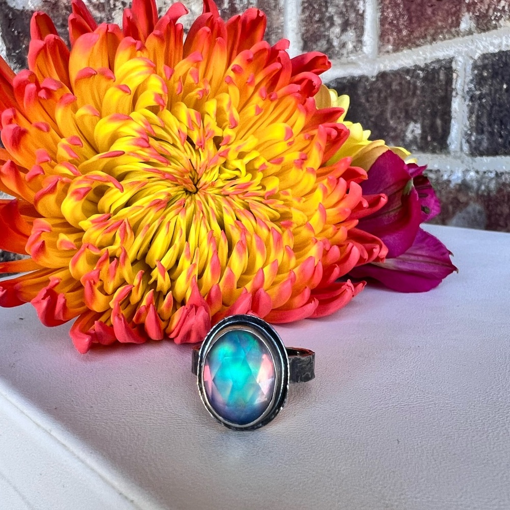 Aurora Opal Ring - image 2